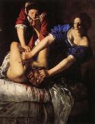 Artemisia gentileschi Judith Beheading Holofernes oil painting reproduction